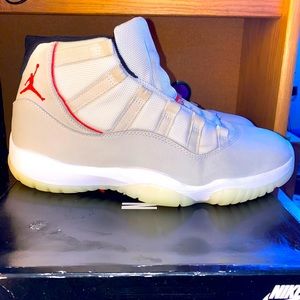 Platinum Tint Retro 11s
